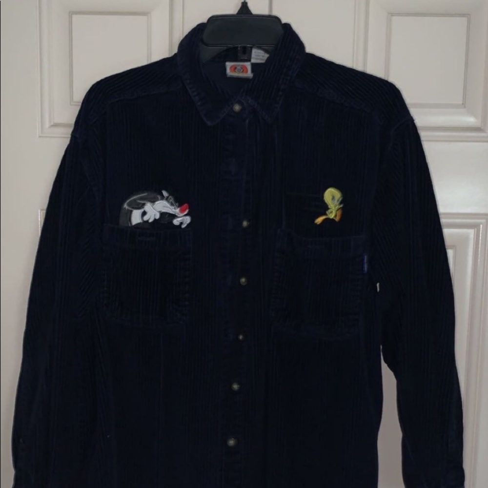 Vintage corduroy Looney tunes jacket